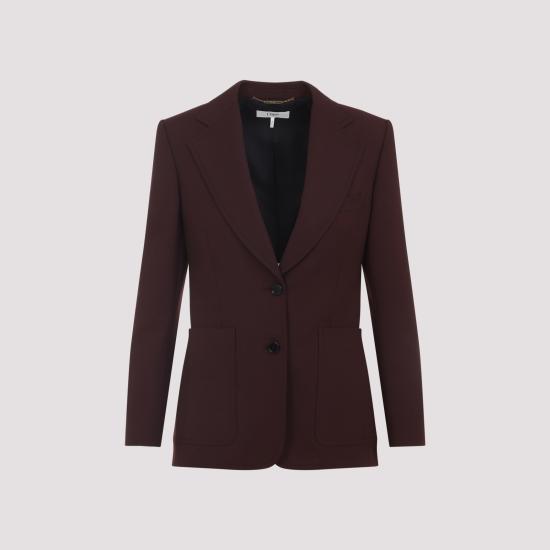 CHLOE Women Suit Jackets CH26SVE75164 56B DEEP PURPLE