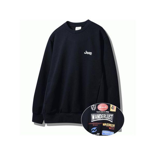 JEEP 男女兼用グラフィックスウェットシャツマンツーマン JP1TSU815_P412863502