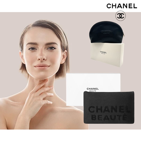 Qoo10] CHANEL コスメ ポーチ 化粧品 小物入れ コスメ