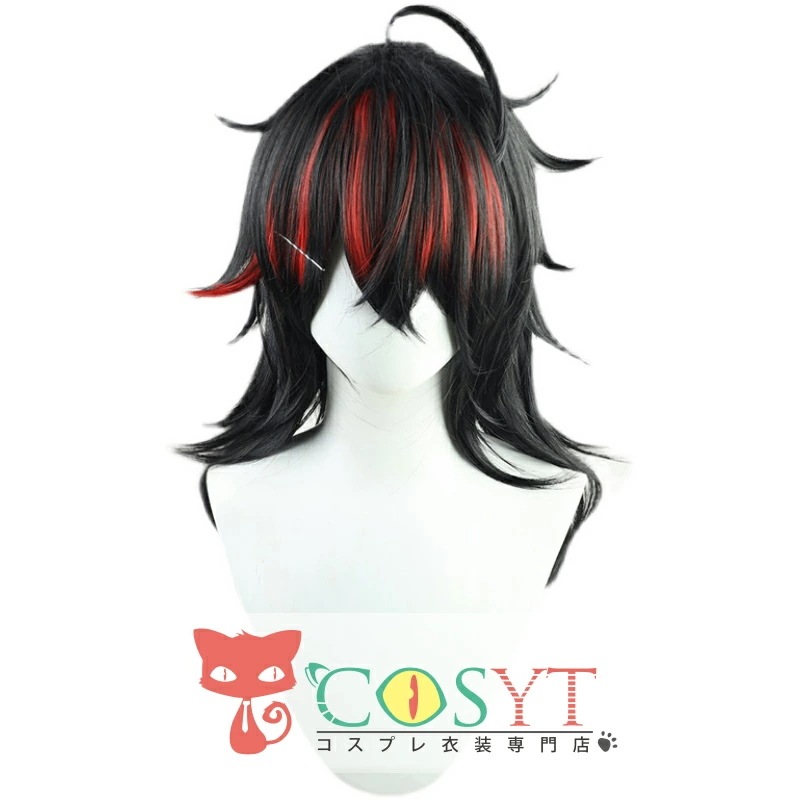 バーチャルYouTuber Vtuber ヴォックス コスプレウィッグ かつら フルウィッグ 耐熱 高級繊維 メッシュ コスプレ cosplay
