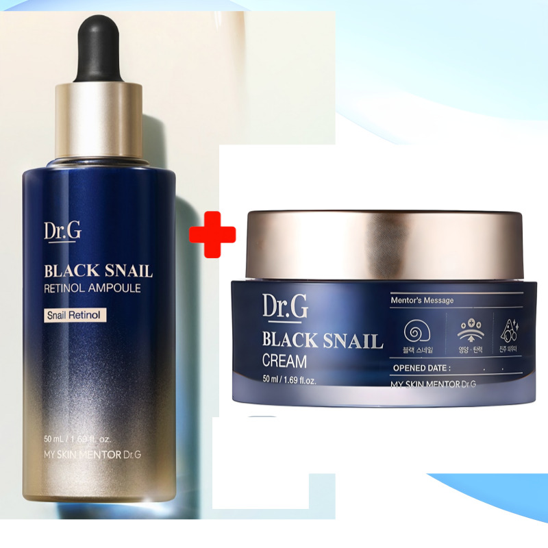 (SET) ブラックスネイルクリーム 50ml ブラックスネイルアンプル 50ml 韓国 保湿クリーム 人気化粧品おすすめ 栄養/保湿/リフティング/弾力クリーム スキンケア