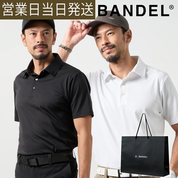 BANDEL バンデル ヒートパンチング ポロシャツ ゴルフ ウェア メンズ