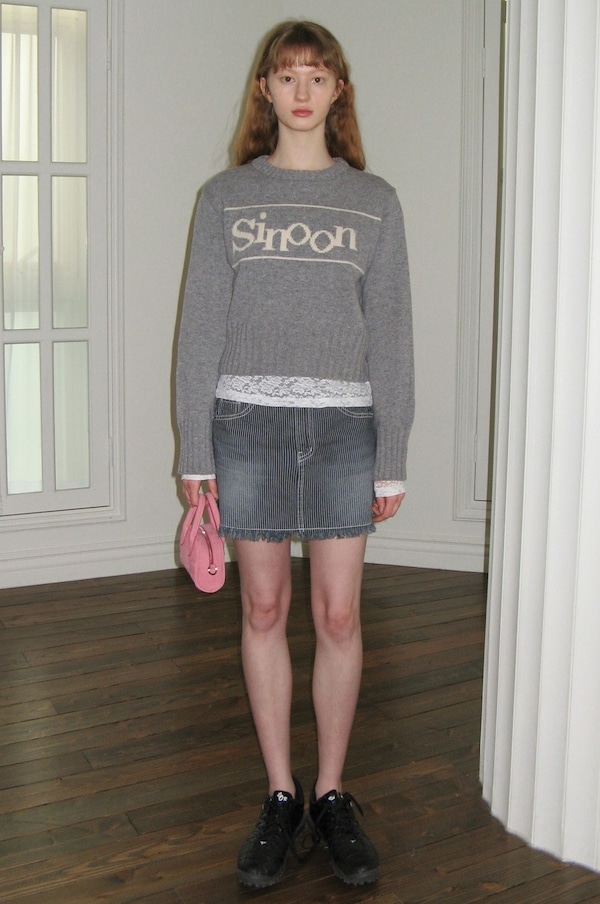 製品保証付き シヌン SINOON PULLOVER KNIT ニット - トップス