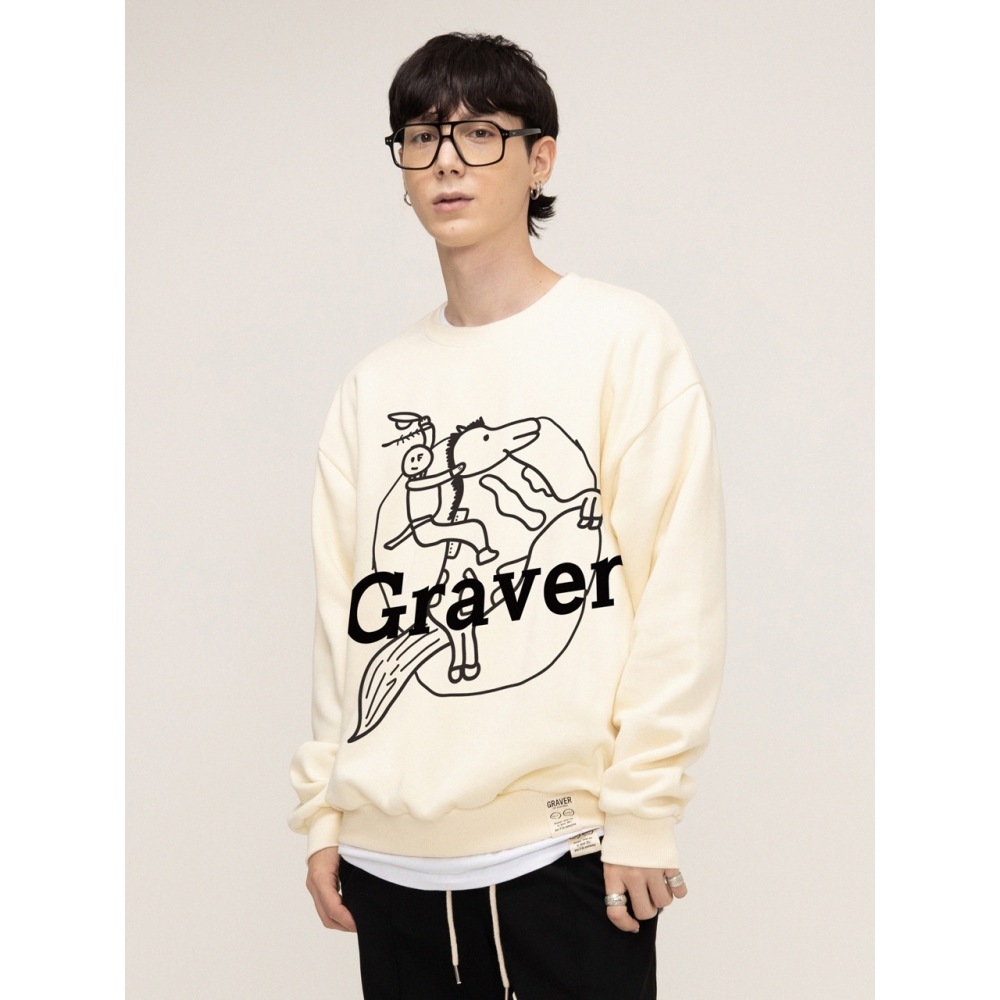 GRAVER ビッグカウボーイ描画マンツーマンクリーム