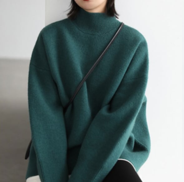 トップス ニットソー セーター 袖あり 長袖 レディース 個性的 可愛い 大人 きれいめ シンプル カジュアル 上品 おしゃれ 主役級 存在感 春 秋 冬 10代 20代 30代 学生 デート