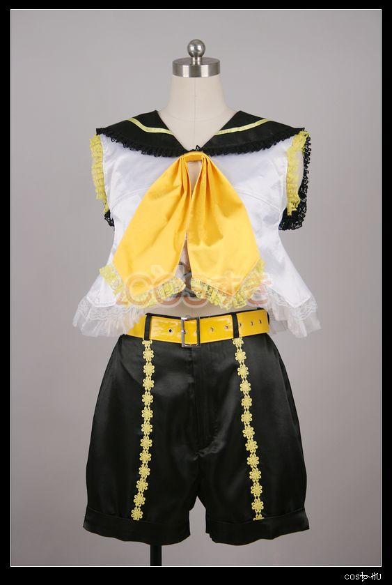 【全店任意2枚購入で100円OFF】VOCALOID ボーカロイド 初音ミク VOCALOGENESIS ボカロジェネシス 鏡音リン かがみねリン コスプレ衣装 コスプレ衣装 COS 高