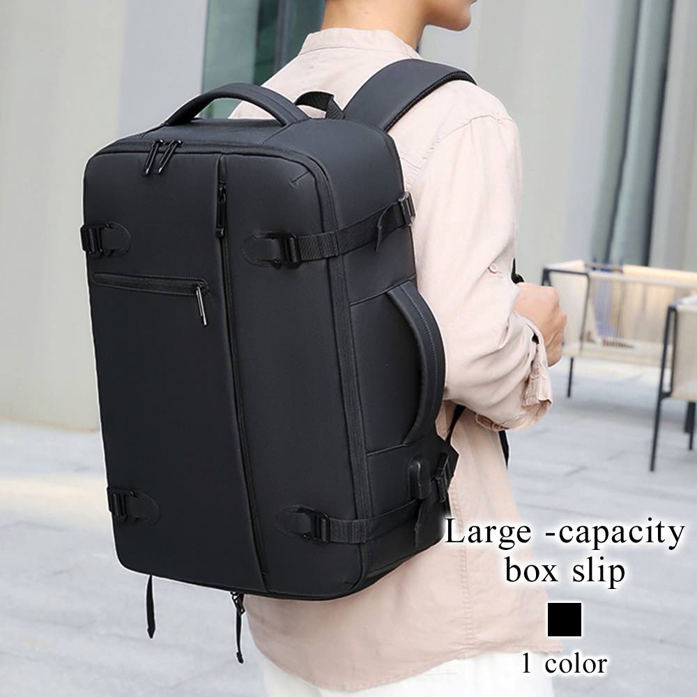 リュック メンズ 大容量ボックスリュック ビジネス 軽い 10代 リュックサック アウトドア おしゃれ 40代 撥水 通勤 パソコン 大学生 ビジネスバッグ 通学 大人 40L 大容量 夏 PC 軽量