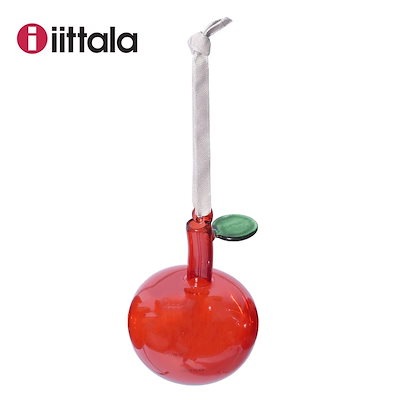 新品 イッタラ オーナメント アップル 林檎 クリア レッド ガラス クリスマス 5816538740.g_400-w-st_g.jpg