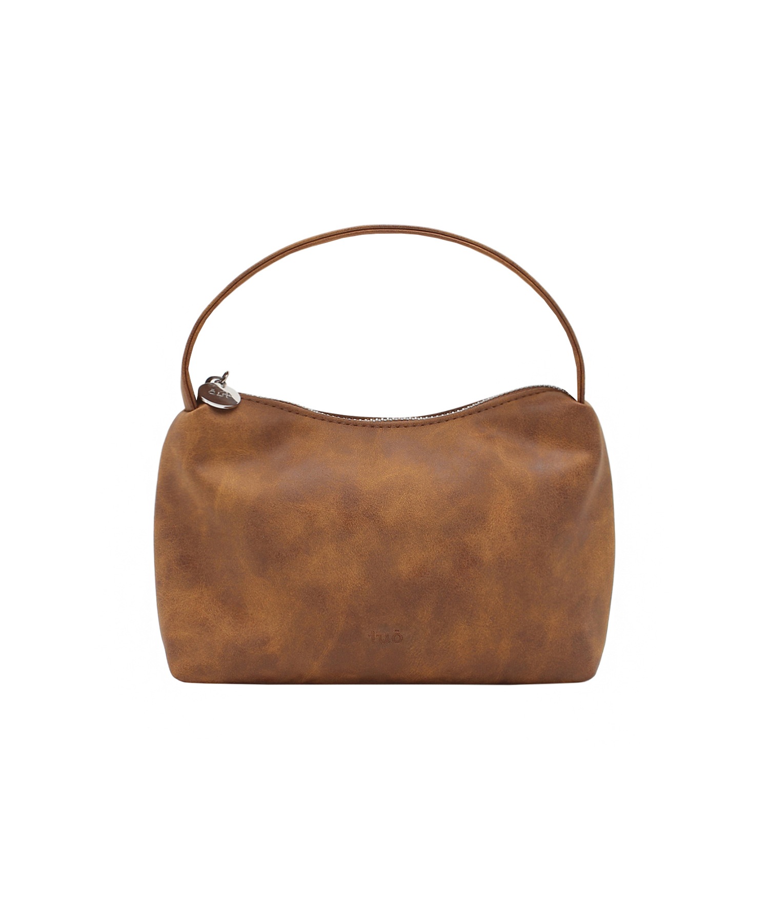 PUDDING SUEDE CARAMEL TOTE BAG