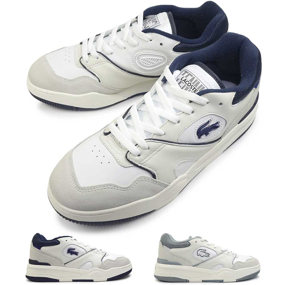 スニーカー メンズ LINESHOT 124 1 SMA 47SMA0062 本革 レザー