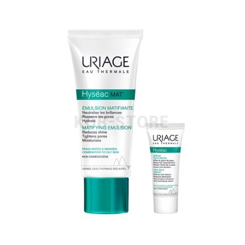 イゼアックマット水分クリーム 40ml + ニュー スキン セラム 5ml セット