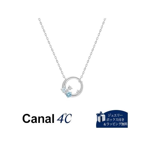 カナル 4℃ Canal 4℃ ネックレス シルバーネックレス トパーズ