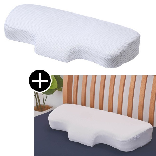 西川 ナチュラルフィット枕 + 専用ピローケース セット