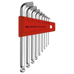 PB SWISS TOOLS 2212H-10 ショートヘッド六角棒レンチセット（パックナシ）