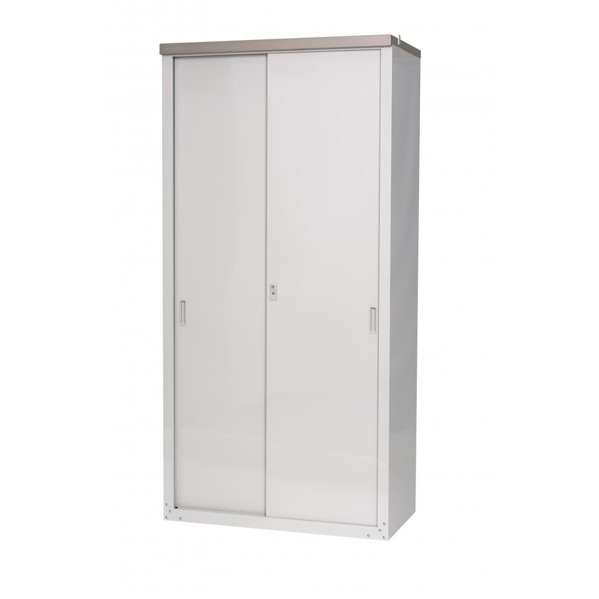 【I】【代引不可】 グリーンライフ(GREEN LIFE) 家庭用収納庫 ハーフ棚仕様 幅89×奥行き47×高さ182cm HS-182HT【沖縄・離島不可】その他