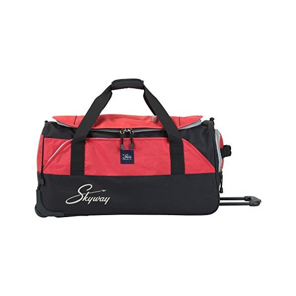 Skyway Sodo 26-inch Rolling Duffel， True Red， One Size 並行輸入品