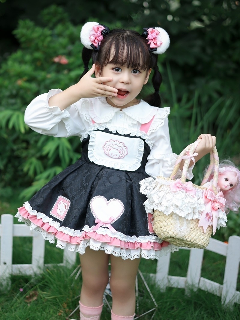 ロリータプリンセスドレスサスペンダースカート