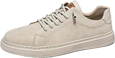 スニーカー メンズ カジュアルシューズ ローカット 軽量 通気性 デッキシューズ レースアップ おしゃれ シンプル 通学 通勤 スポーツ 防滑 レディース