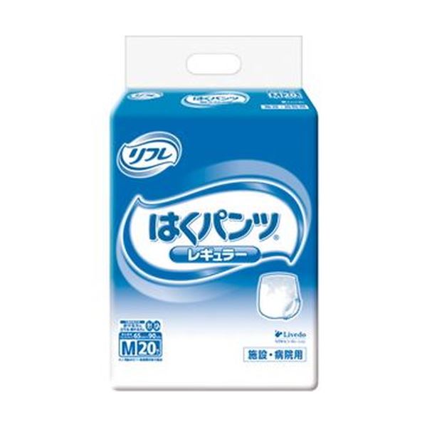 （まとめ）リブドゥコーポレーション リフレはくパンツ レギュラー M 1パック（20枚）[x10] 27,592円