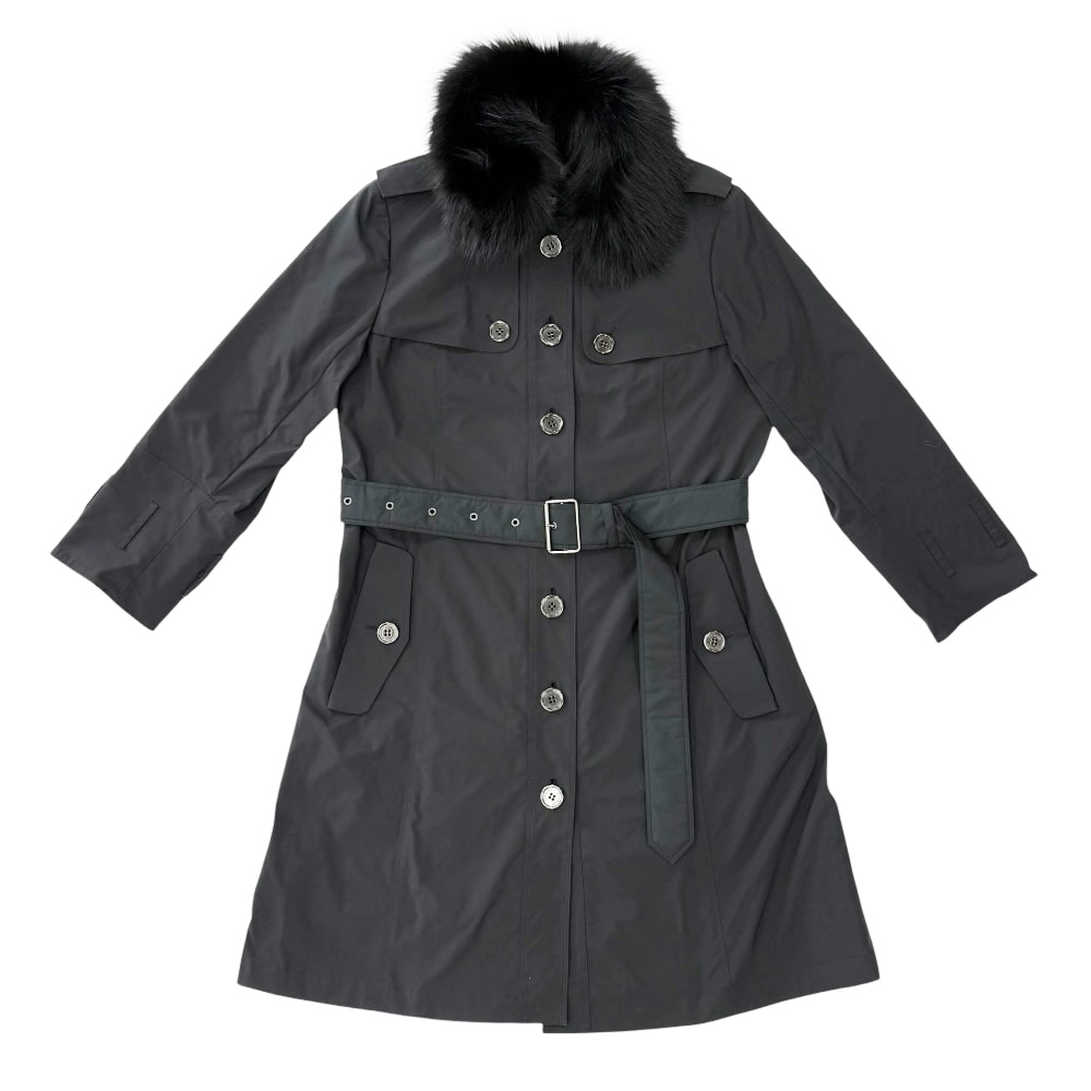 バーバリー トレンチコート ポリエステル BURBERRY 中古
