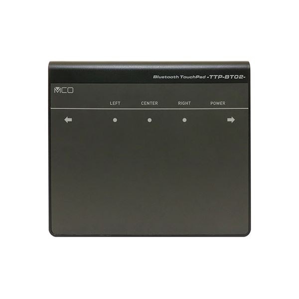 MCO Bluetoothタッチパッド ブラック TTP-BT02／BK