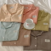 韓国パジャマ【Juuneedu】dear tartan check カップルパジャマ 韓国パジャマ【Juuneedu】dear tartan check カップルパジャマ