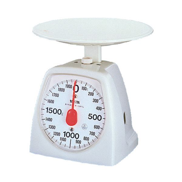 タニタ クッキングスケール 2kgホワイト 1439-WH-2kg 1セット（5台）