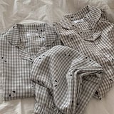 韓国パジャマ【Juuneedu】bene コーデュロイ長袖パジャマ 5color Qoo10] Juuneedu べネコーデュロイ長袖パジャマセット 5c