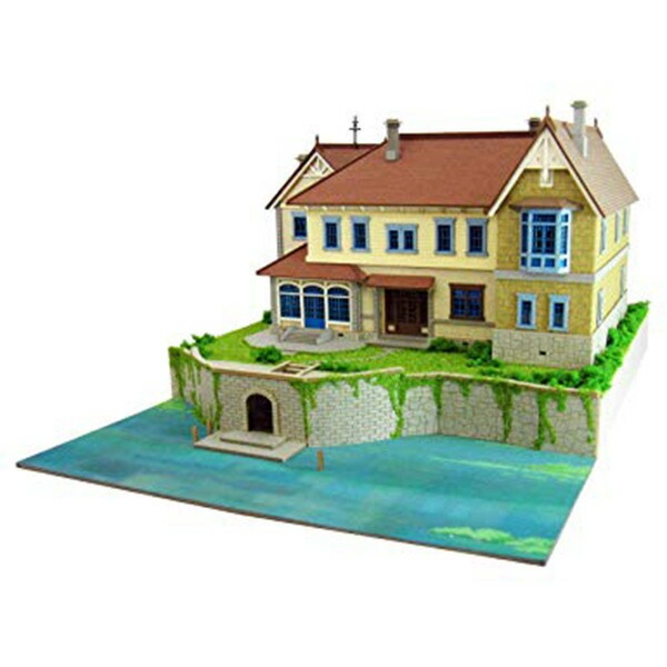 思い出のマーニー みにちゅあーとキット【湿っ地屋敷】(1/220サイズ) MK07-24　スタジオジブリ/模型/ペーパークラフト/さんけい/sankei/マーニー/クオリティ/雑貨/グッズ/ギフト