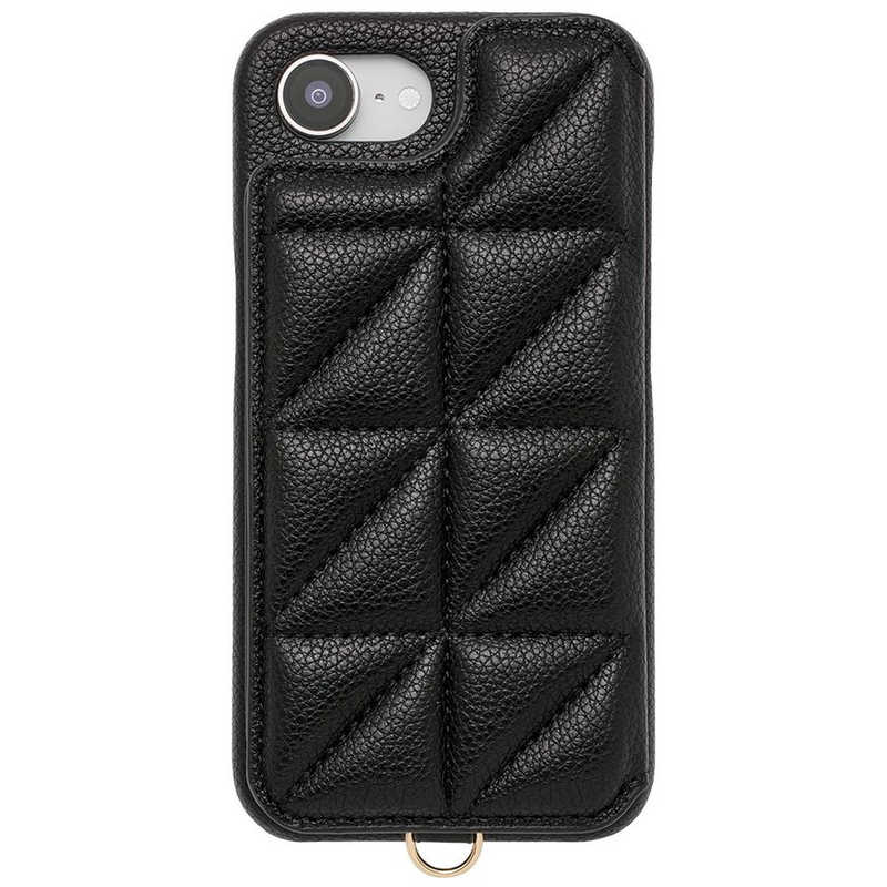 CCCフロンティア　iPhone 16e Triangle Puffy Case for iPhone SE2025 ブラック　UNI-CSIP25S-2TPBK