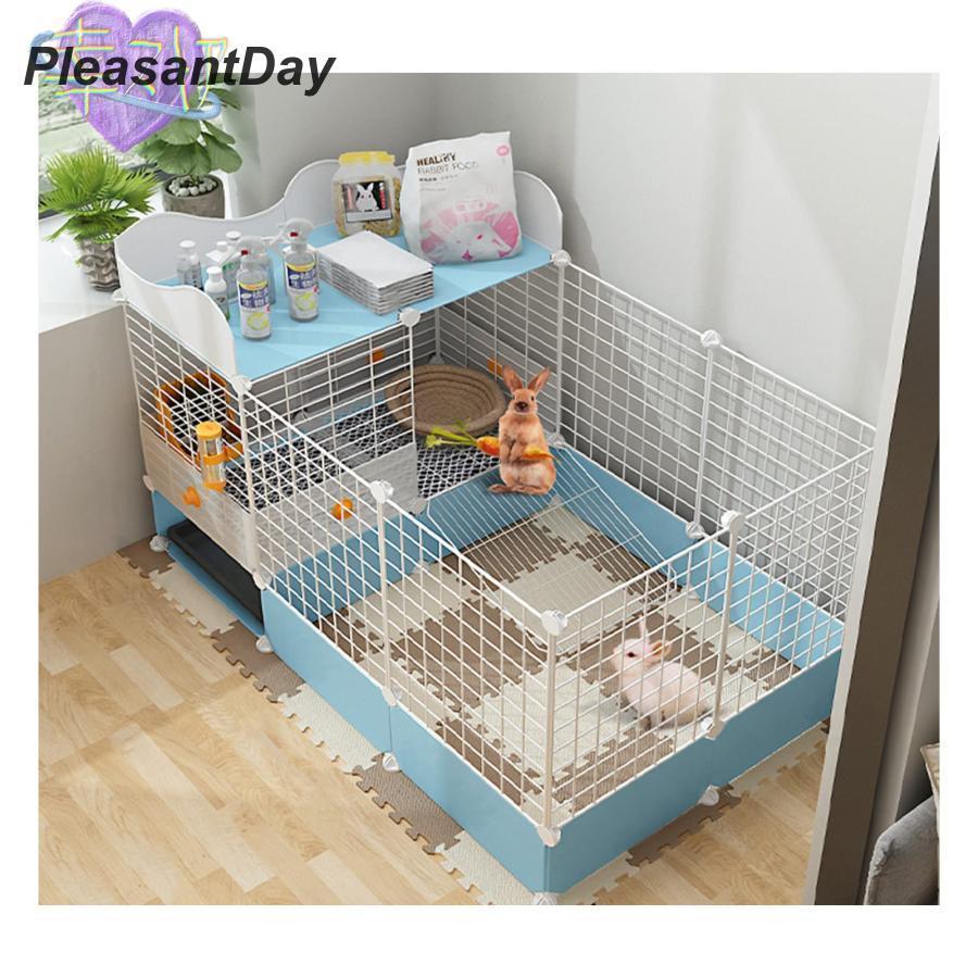 即納ありうさぎ ケージウサギフェンス 小動物 大きい兎 ケージ ペットフェンス ウサギ ケージ 非常に広いイベントスペース 105*70*65cm