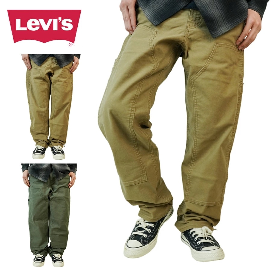 メンズ デニムパンツリーバイス LEVIS565 ルーズ ストレート ダブルニーパンツ 565 LOOSE STRAIGHT DOUBLE-KNEE PANTSワーク