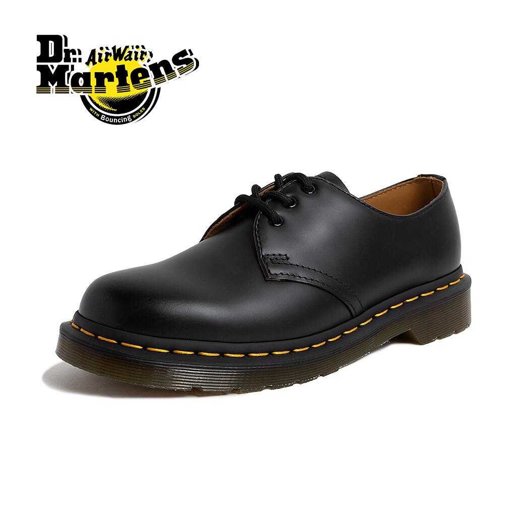 DR.MARTENS ドクターマーチン 3アイ ギブソン レザー シューズ 1461 3EYE GIBSON SHOE MONO BLACK SMOOTH ( ブーツ 黒 ブラック 10085001