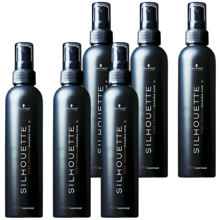 6個セット シュワルツコフ シルエット ハードミスト 200ml スタイリング剤 ヘアミスト 無香料