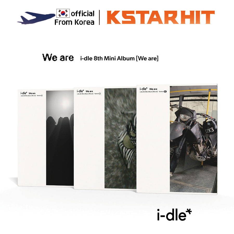 (3種セット) i-dle - We are (8枚目のミニアルバム)