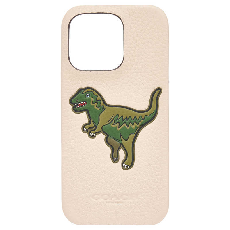 COACH　iPhone 16 Pro Coach Leather Slim Wrap Case - Ivory Rexy/Pebbled Leather　CH054136 7,013円