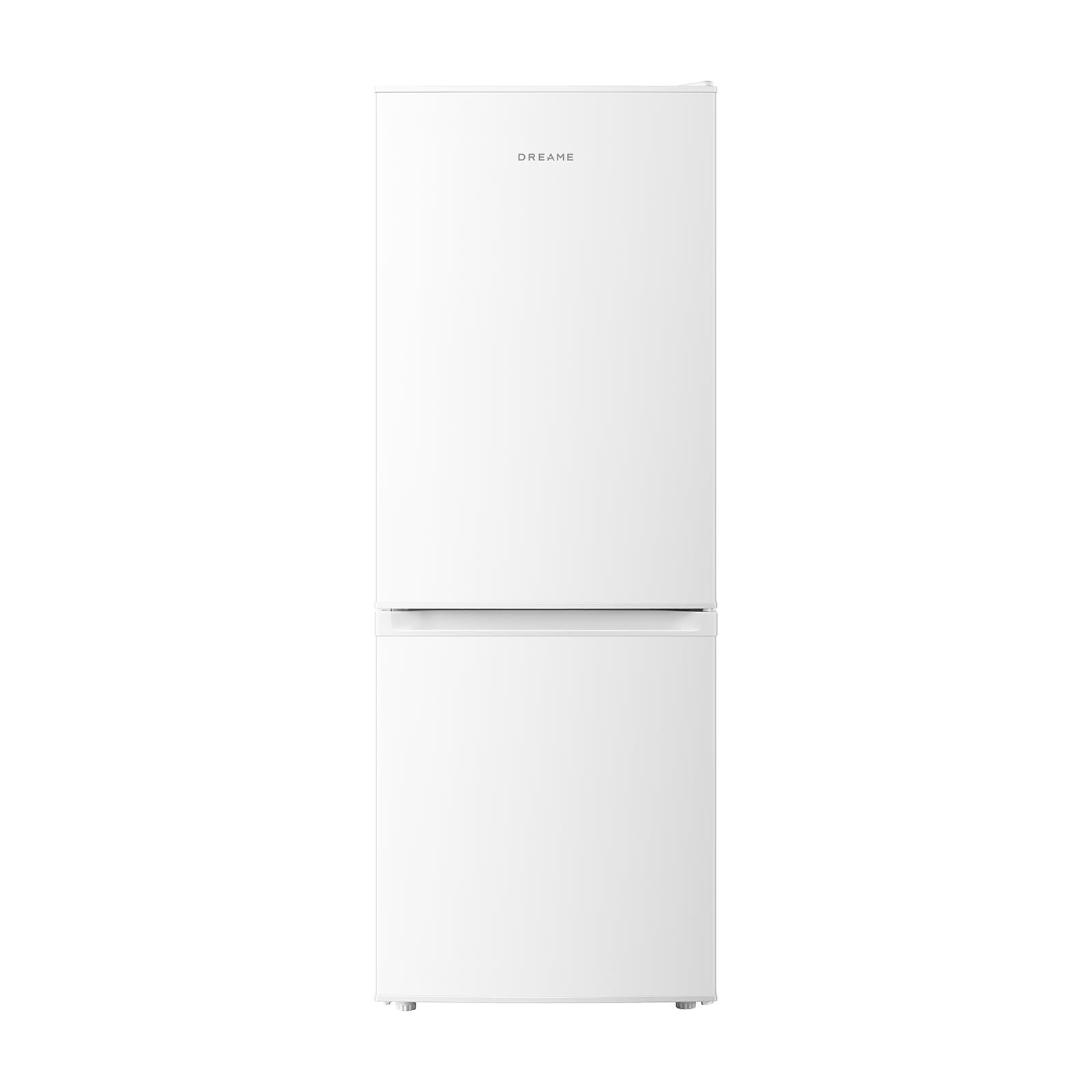 dreame (ドリーミー) 冷蔵庫 126L 一人暮らし 幅45cm 小型冷蔵庫 2ドア 右開き 静音設計 コンパクト 省エネ 温度調節可能 LED庫内灯 耐熱天板 DRB120ZMWAJP ホワイ