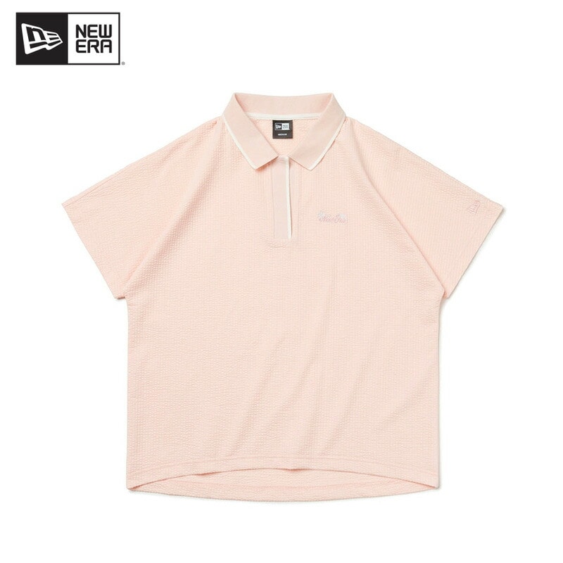 ニュー エラ ゴルフ WOMEN S 半袖 ポロシャツ 紺野ゆり Skipper Light Pink トップス 女性用 レディース 国内正規品 [AA]