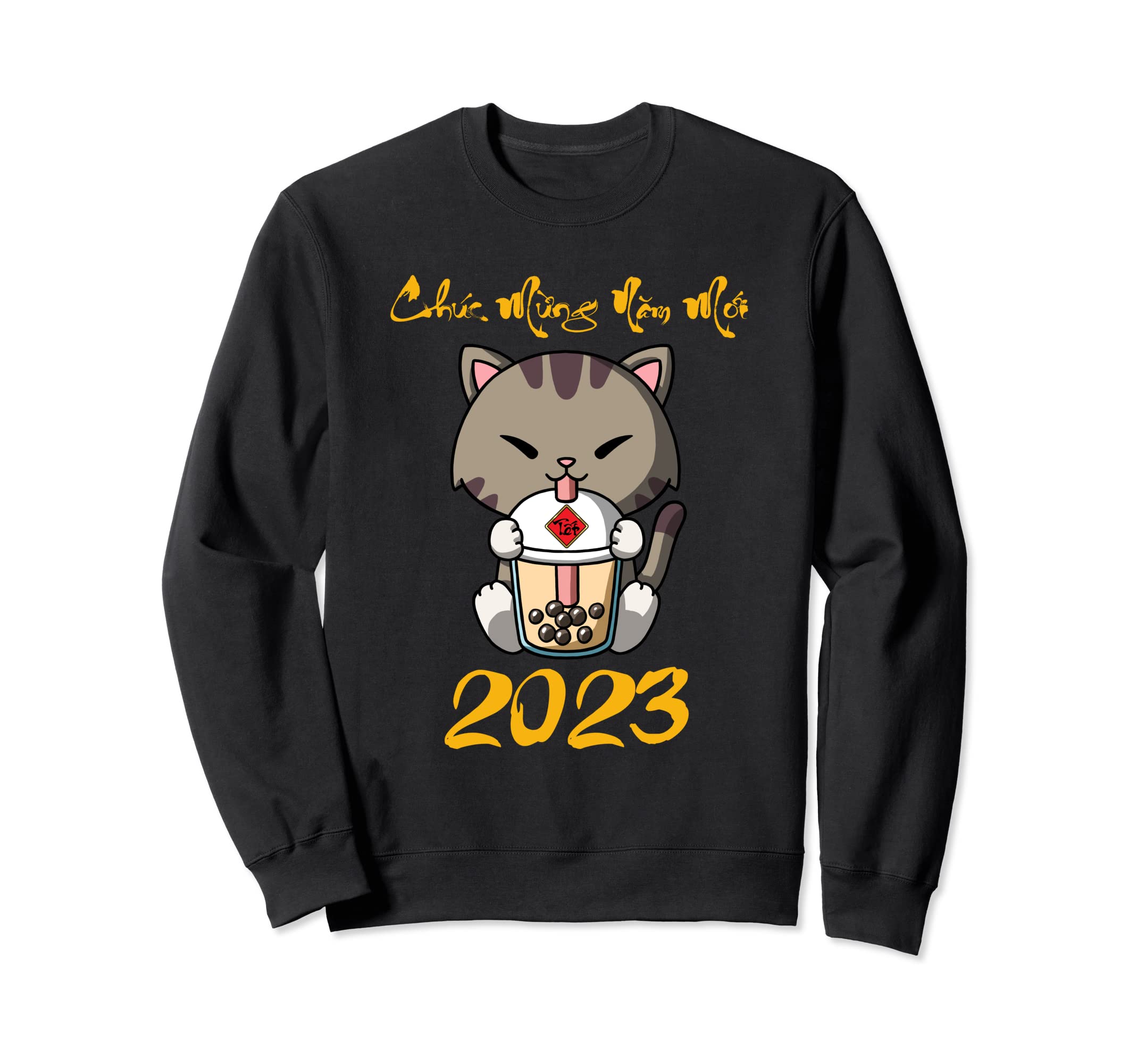 ベトナム 正月 テット ベトナム 猫 チュク ムナム モイ ボバティー トレーナー 5,130円