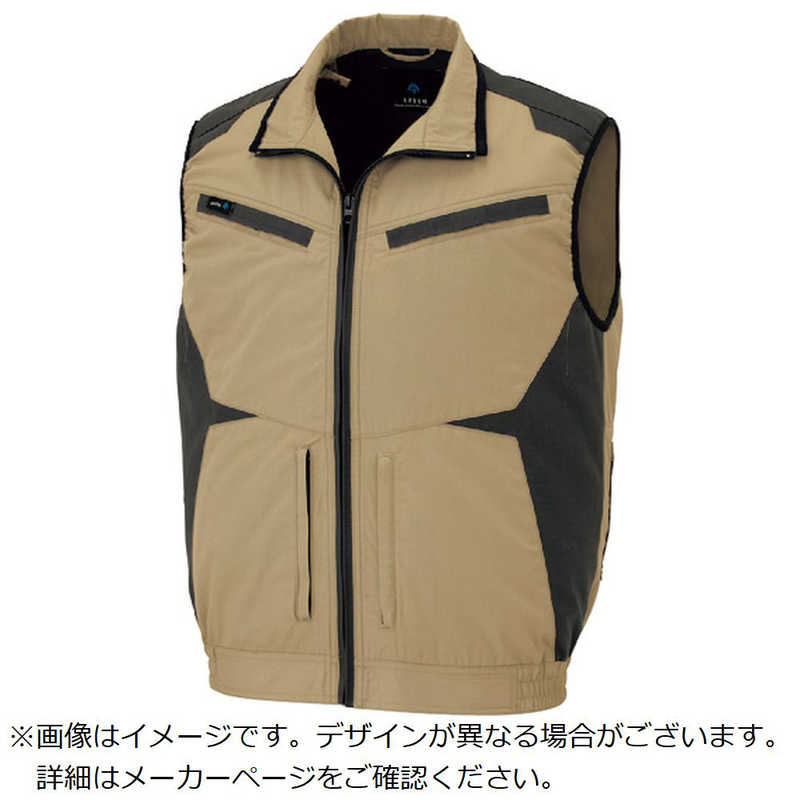 アイトス　空調服用ベスト ( 空調服 TM ) カーキ S　AZ30587025S