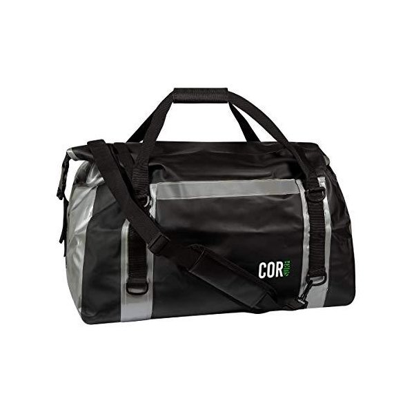Cor Surf 100% Waterproof Duffle Bag And Weekend Bag For Women And Men, Roll-top Design With Sonicall