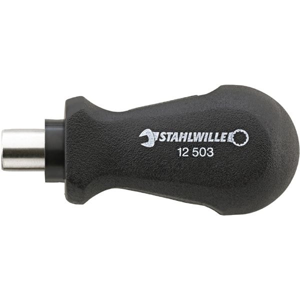 STAHLWILLE スタビレー 1／4"HEX ビット用スタビードライバーハンドル 軸長10mm 全長65mm 12503