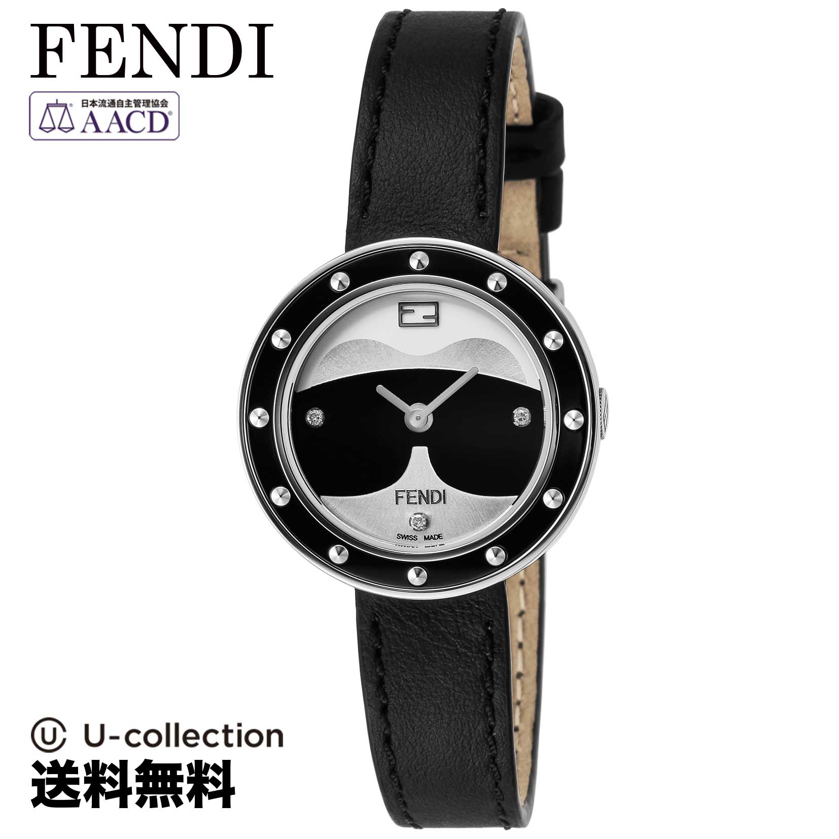 【腕時計】 FENDI(フェンディ) MayWay / マイウェイ レディース ブラック クォーツ F363021611D1 時計 ブランド