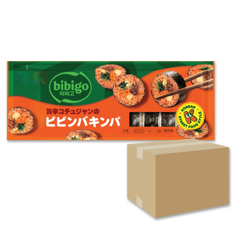 【冷凍】 冷凍 ビビンバキンパ 18袋セット 250g / 旨辛コチュジャンの ビビンバキンパ CJ 韓国料理 海苔巻き キムパブ ノリマキ