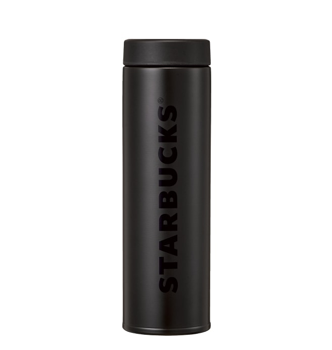 [正常品]韓国JONブラックワードマーク保温瓶480ml