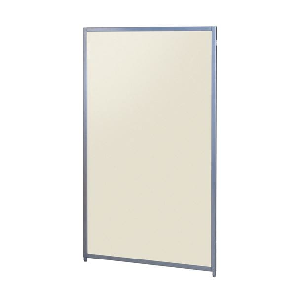 マグネットパーテーション/衝立 アイボリー 幅900奥行20高さ1525mm スチール製 リビング ダイニング 完成品