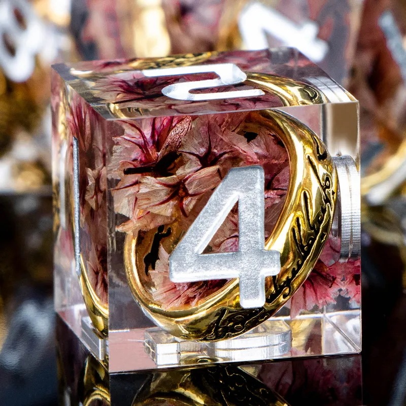 Protorantou-ポリプロピレンレジンブラスセットフラワーロードリングリキッドコアシャープエッジd & dダンジョンアンドドラゴンアイdndおよびd