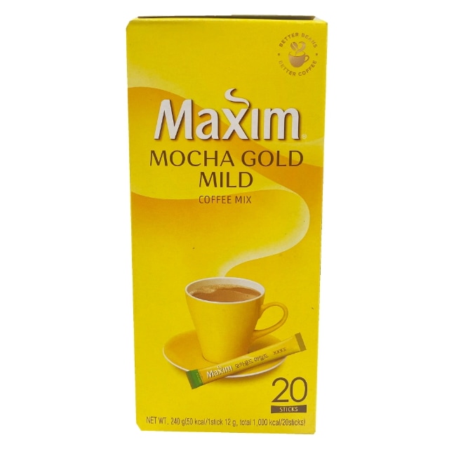 【送料無料】東西食品 MAXIM マキシム モカゴールドコーヒー ミックス スティック 20包×24箱／ 韓国茶 インスタントコーヒー