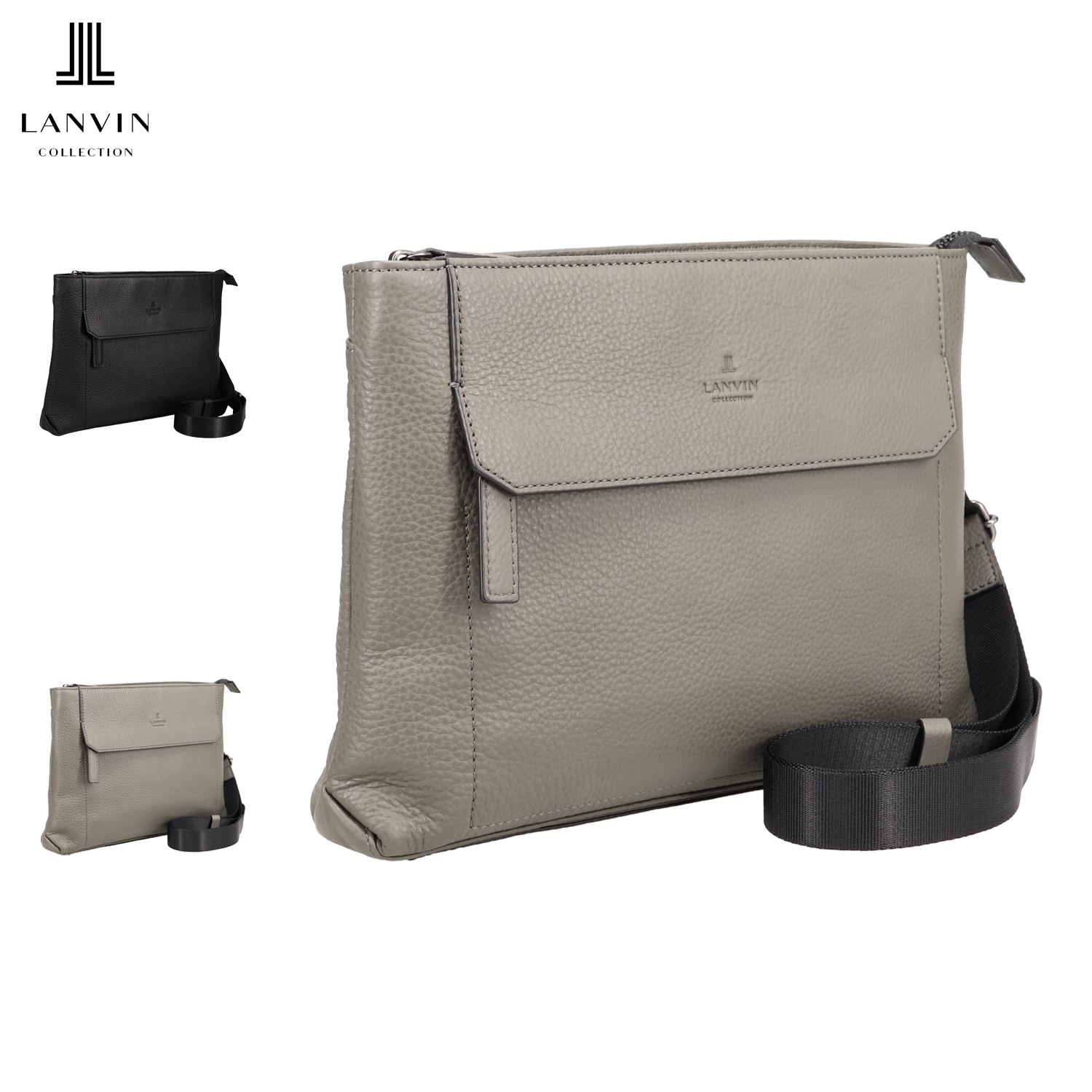 クラッチバッグ ショルダーバッグ カンヌ メンズ 軽量 斜めがけ 本革 撥水 285112