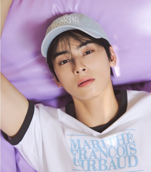 CHA EUN WOO COLLABORATION CLASSIC LOGO CAP